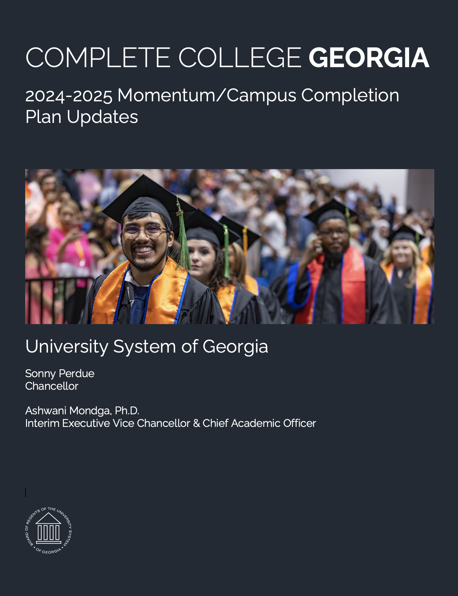 CCG Campus Plans Cover